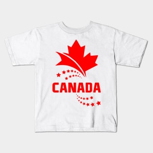 Canada Redlines Art Kids T-Shirt